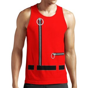 Captain Scarlet Blue Grey Whatever All-over-print Unisex Tank Top