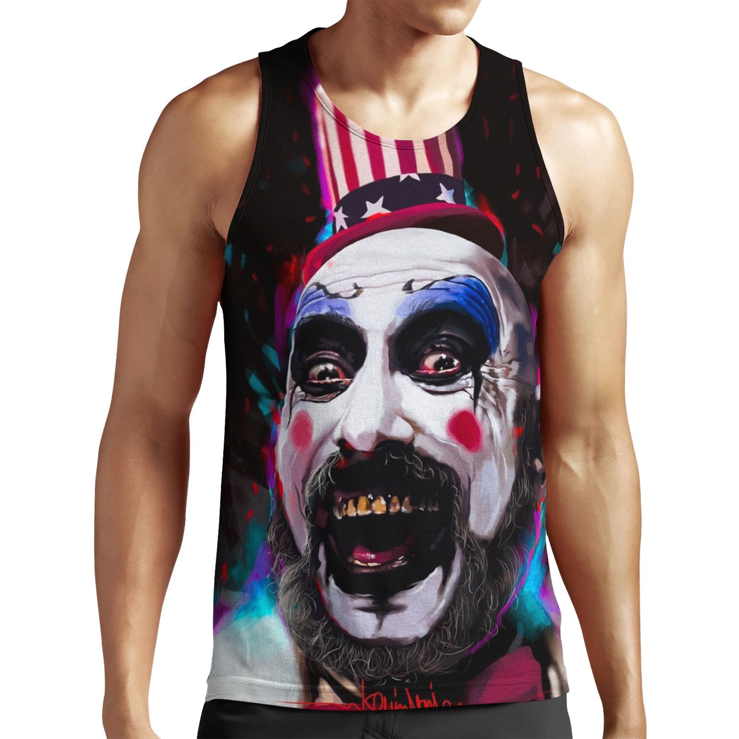 Captain Spaulding All-over-print Unisex Tank Top