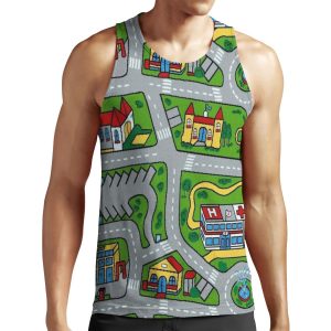 Car City Carpet All-over-print Unisex Tank Top