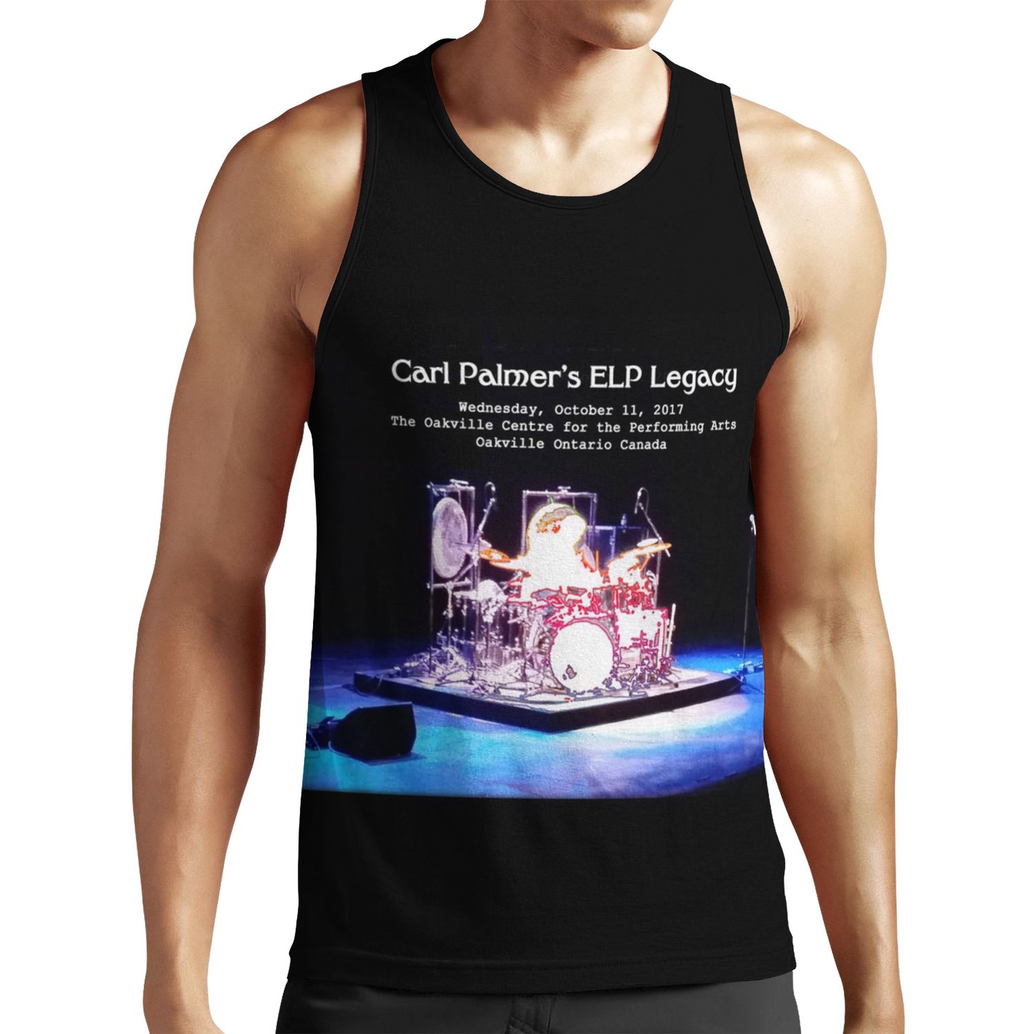 Carl Palmer%27S Elp Legacy 2017 All-over-print Unisex Tank Top