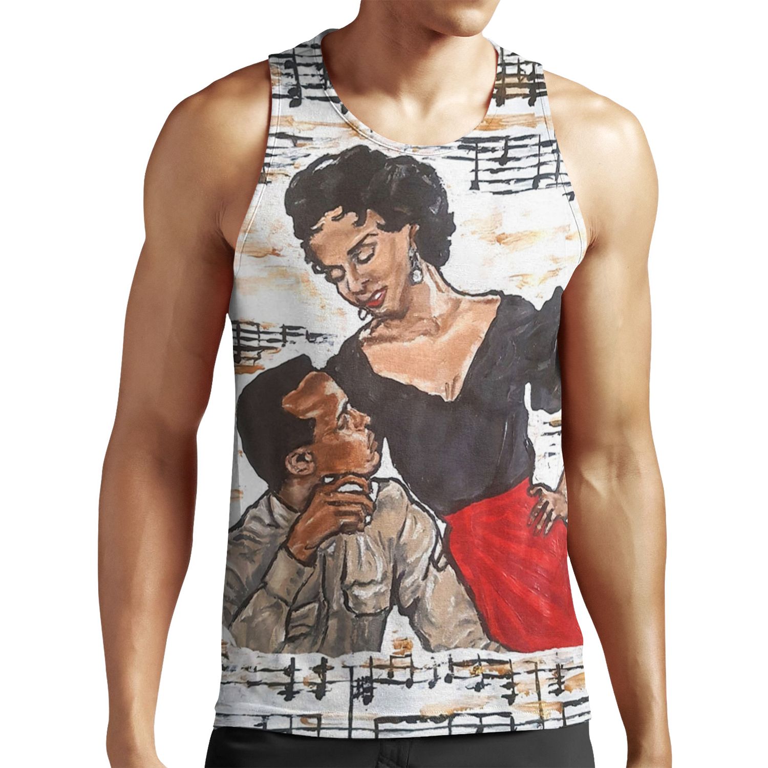 Carmen Jones That S Love All-over-print Unisex Tank Top