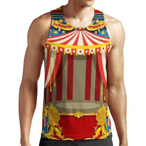 Carnival Circus Vintage All-over-print Unisex Tank Top