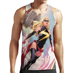 Carol Danvers All-over-print Unisex Tank Top