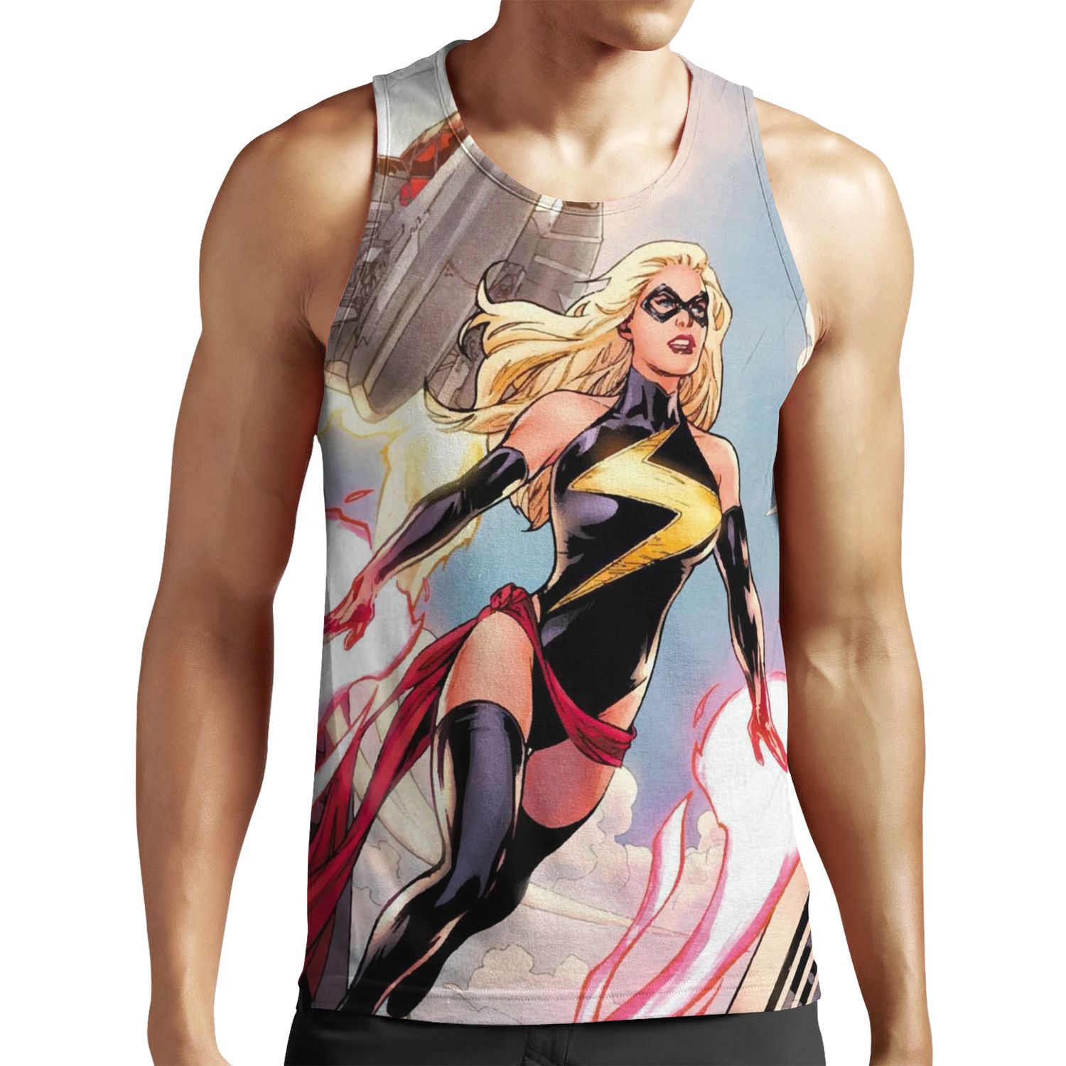 Carol Danvers All-over-print Unisex Tank Top