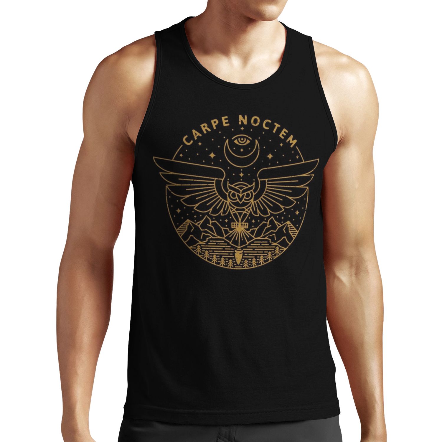 Carpe Noctem All-over-print Unisex Tank Top