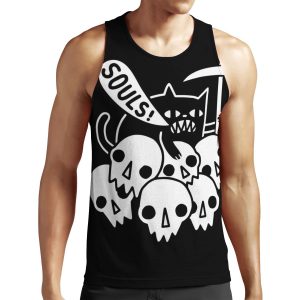 Cat Got Your Soul All-over-print Unisex Tank Top