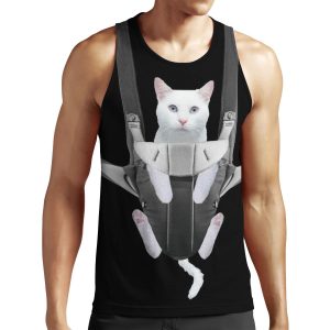 Cat In Baby Carrier All-over-print Unisex Tank Top