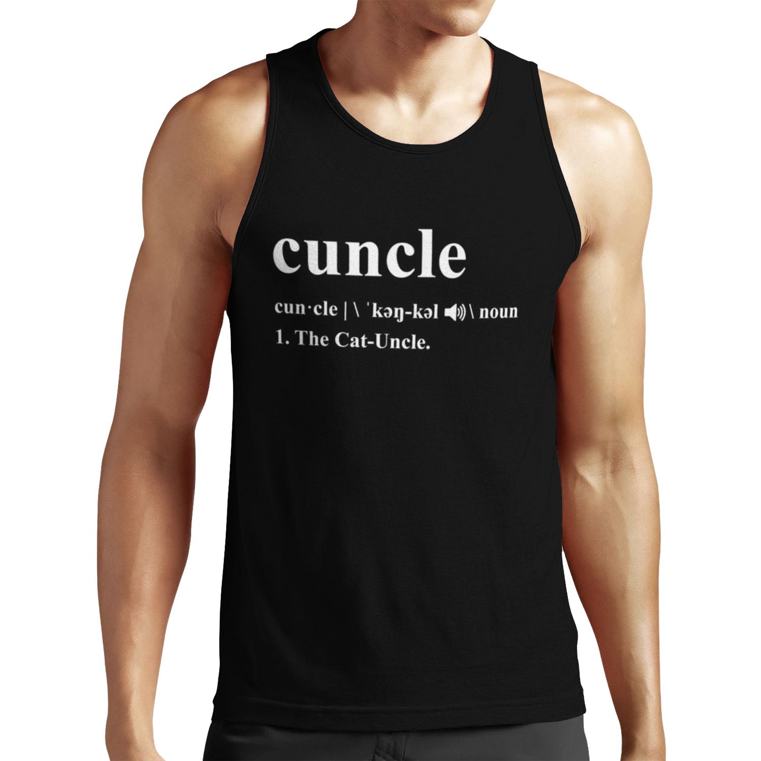 Cat Uncle Cuncle All-over-print Unisex Tank Top