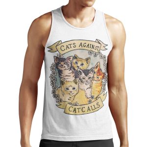 Cats Against Cat Calls Original See V2 In My Shop All-over-print Unisex Tank Top