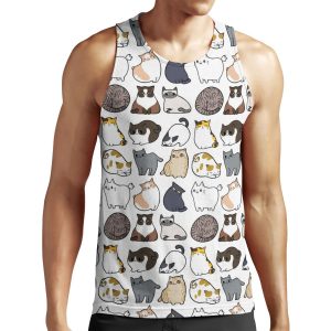 Cats Cats Cats All-over-print Unisex Tank Top