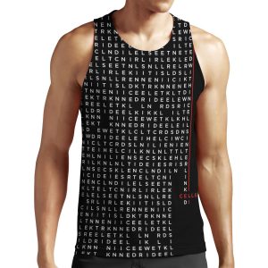 Cells Interlinked All-over-print Unisex Tank Top