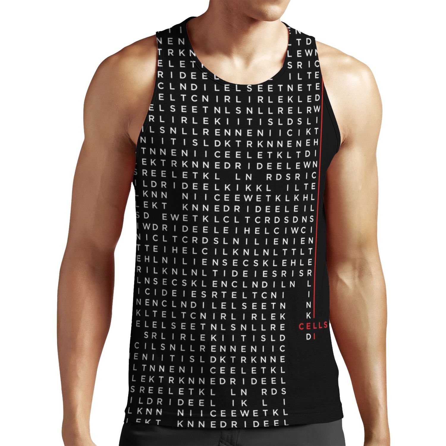 Cells Interlinked All-over-print Unisex Tank Top