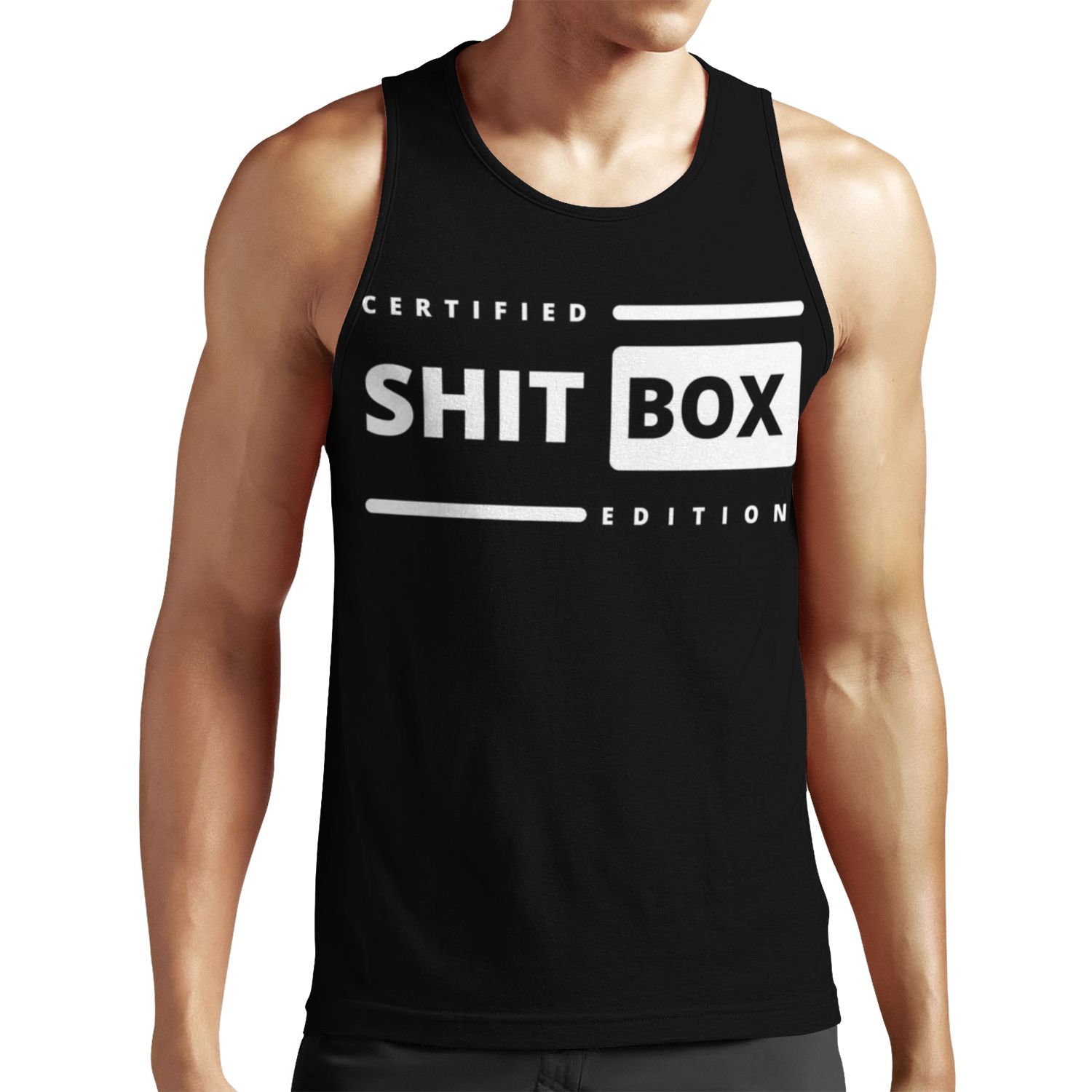 Certified Shit Box Edition Shitbox 3 19 If It%C2%B4S Leaking Oil It%C2%B4S Got Oil All-over-print Unisex Tank Top