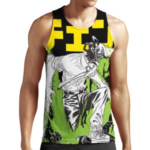 Chainsaw Warrior All-over-print Unisex Tank Top