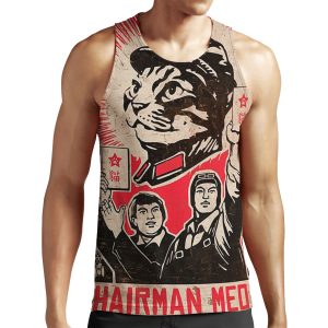 Chairman Meow Kittens Of The World Unite All-over-print Unisex Tank Top