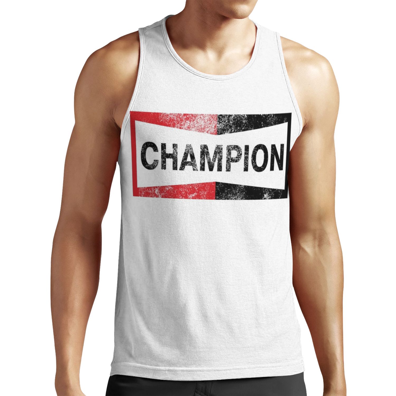 Champion Vintage Logo All-over-print Unisex Tank Top
