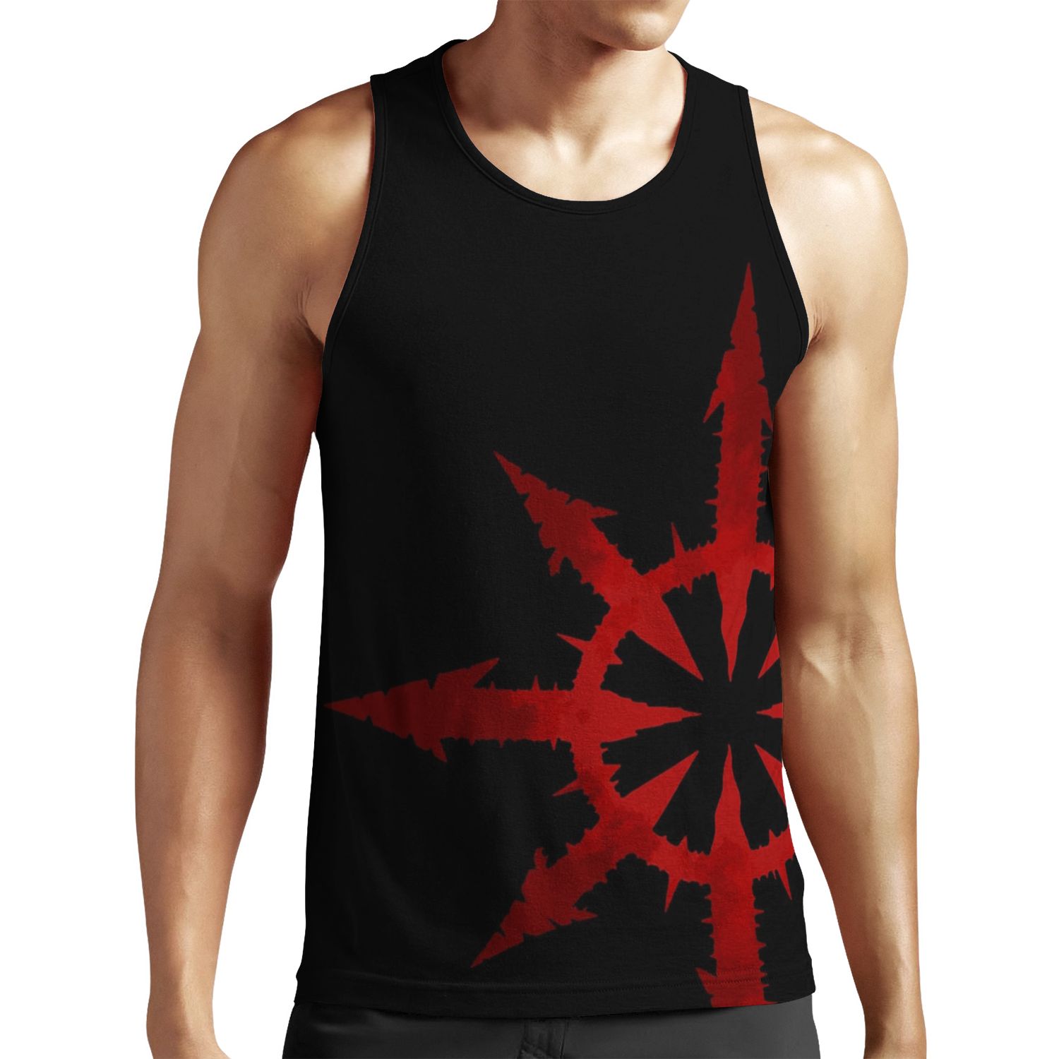 Chaos Blood All-over-print Unisex Tank Top