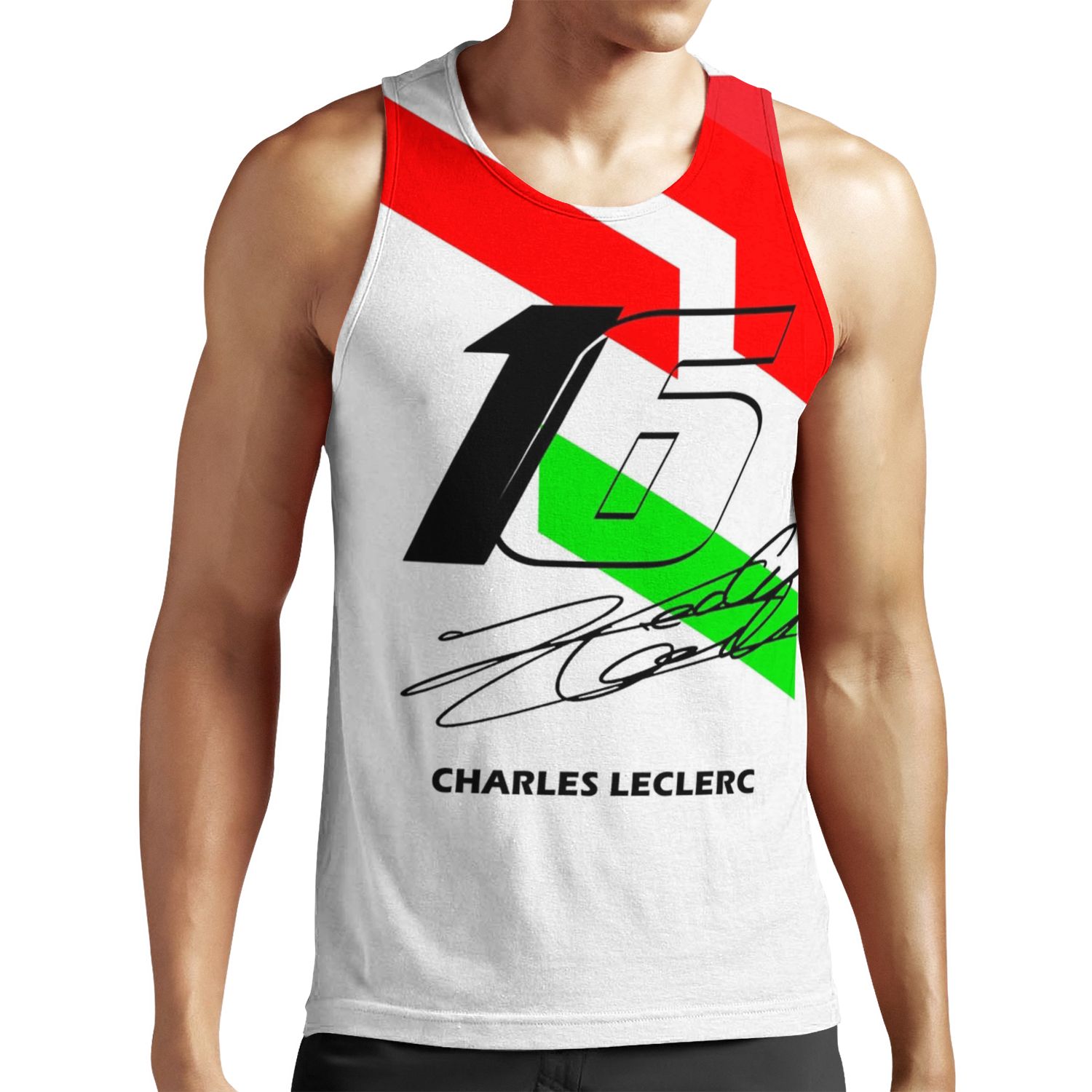 Charles Leclerc All-over-print Unisex Tank Top
