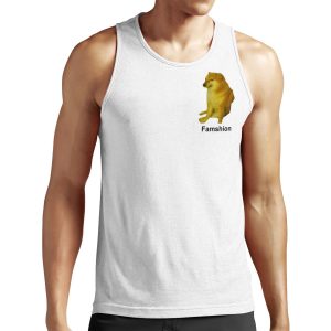 Cheems All-over-print Unisex Tank Top
