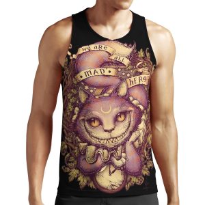 Cheshire Cat All-over-print Unisex Tank Top