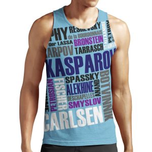 Chess All-over-print Unisex Tank Top Champs Design Champions All-over-print Unisex Tank Top