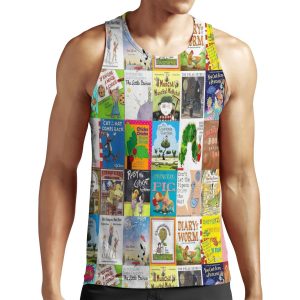 Children Picture Book Covers All-over-print Unisex Tank Top