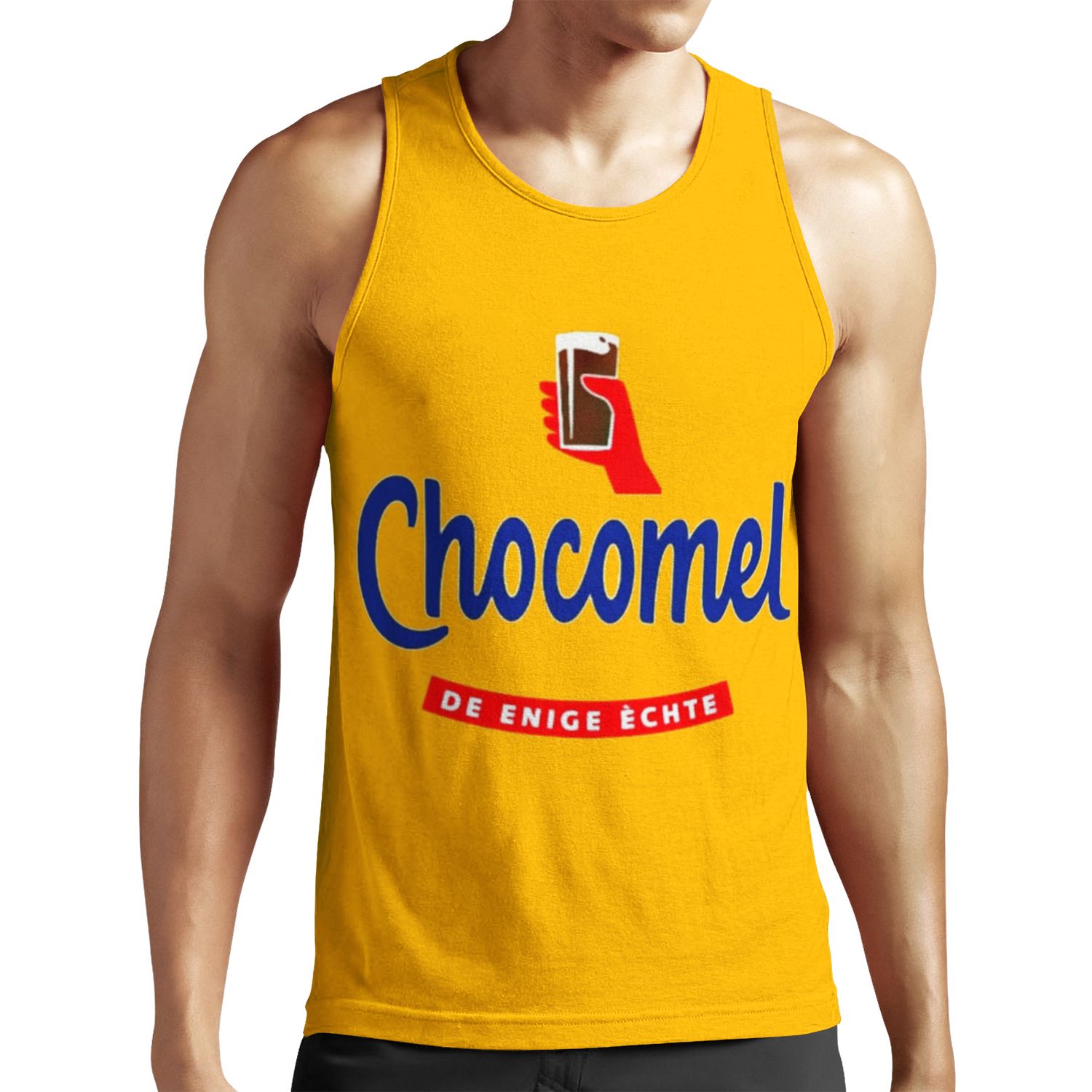Chocomel Chocolademelk Nederland All-over-print Unisex Tank Top
