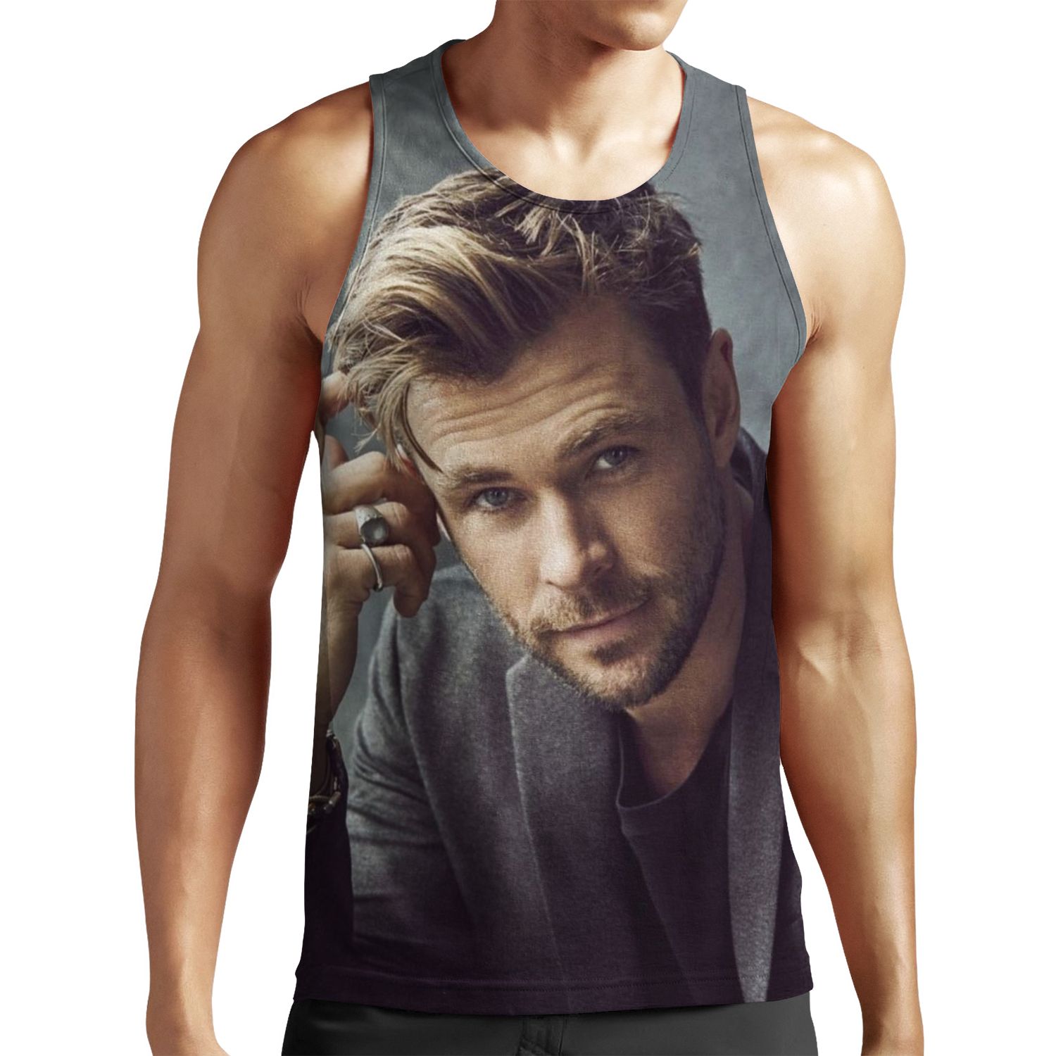 Chris Hemsworth All-over-print Unisex Tank Top