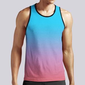 Chris Martin Mots Gradient Shirt Light All-over-print Unisex Tank Top