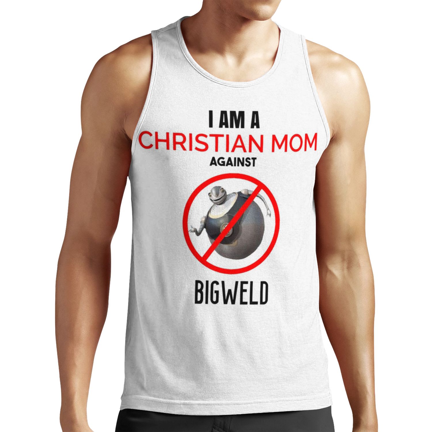Christian Mom Against Bigweld All-over-print Unisex Tank Top