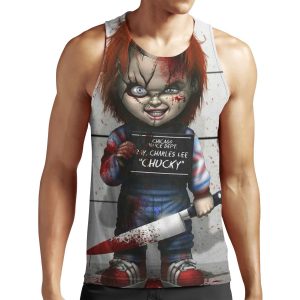 Chucky From Childs Play All-over-print Unisex Tank Top