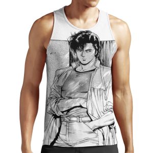 City Hunter Ryo Saeba All-over-print Unisex Tank Top