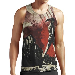 Claire Redfield Resident Evil Minimalist Art All-over-print Unisex Tank Top