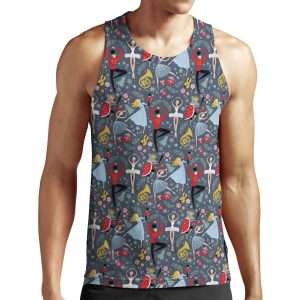 Clara S Nutcracker Ballet Repeat By Robin Pickens All-over-print Unisex Tank Top