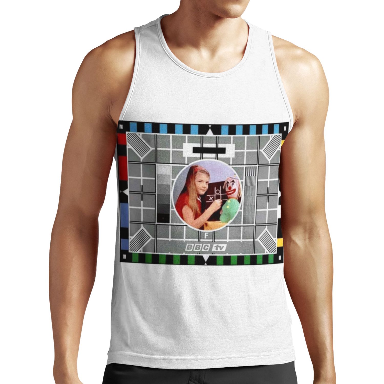 Classic Bbc Test Card All-over-print Unisex Tank Top