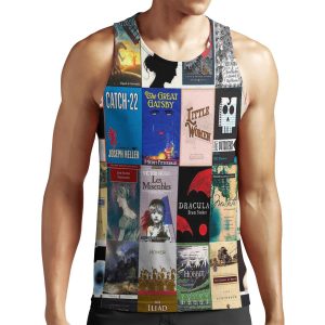 Classic Literature Book Covers All-over-print Unisex Tank Top