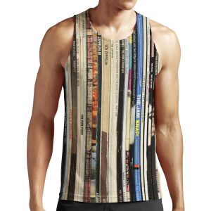 Classic Rock Vinyl Records All-over-print Unisex Tank Top