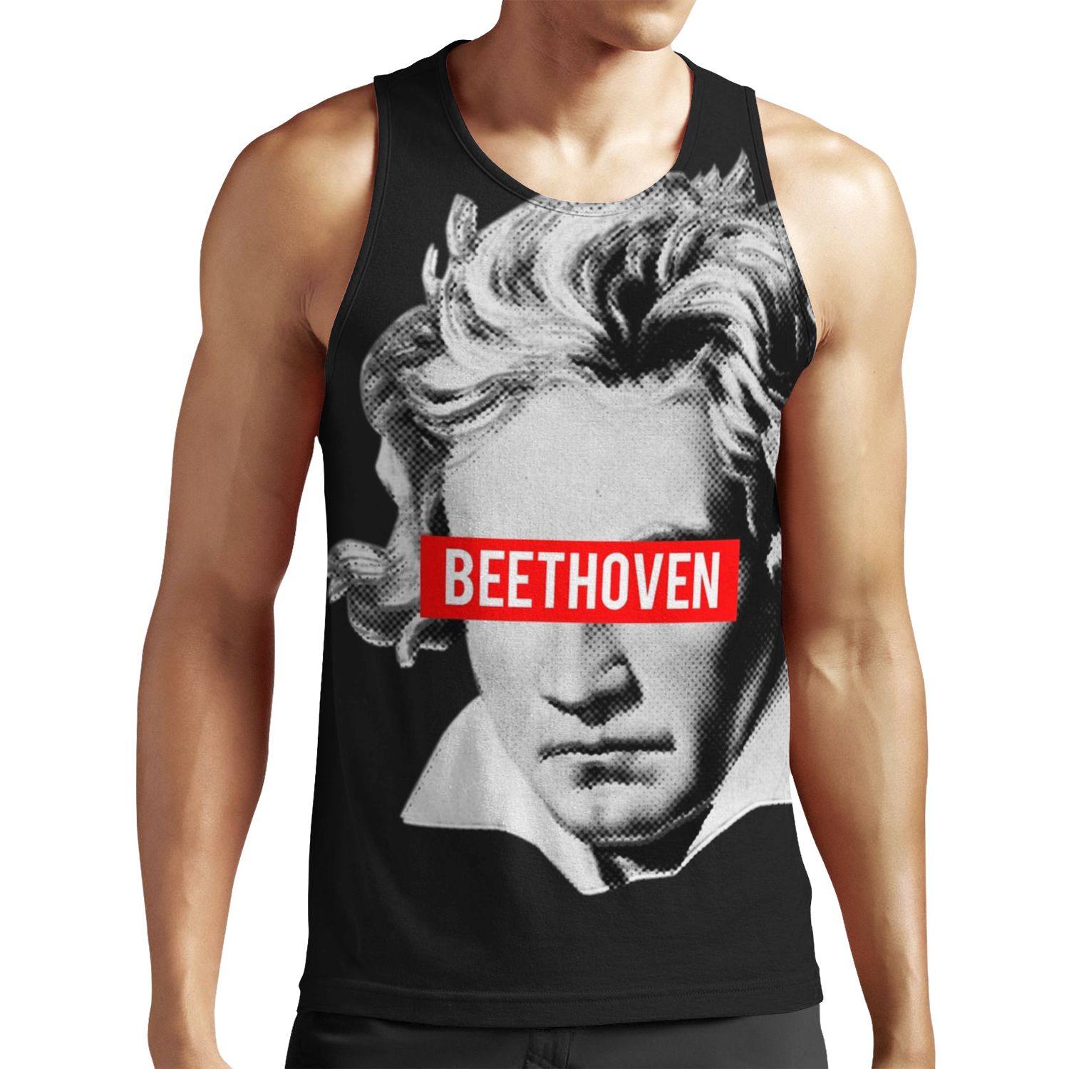 Classical Music Beethoven All-over-print Unisex Tank Top