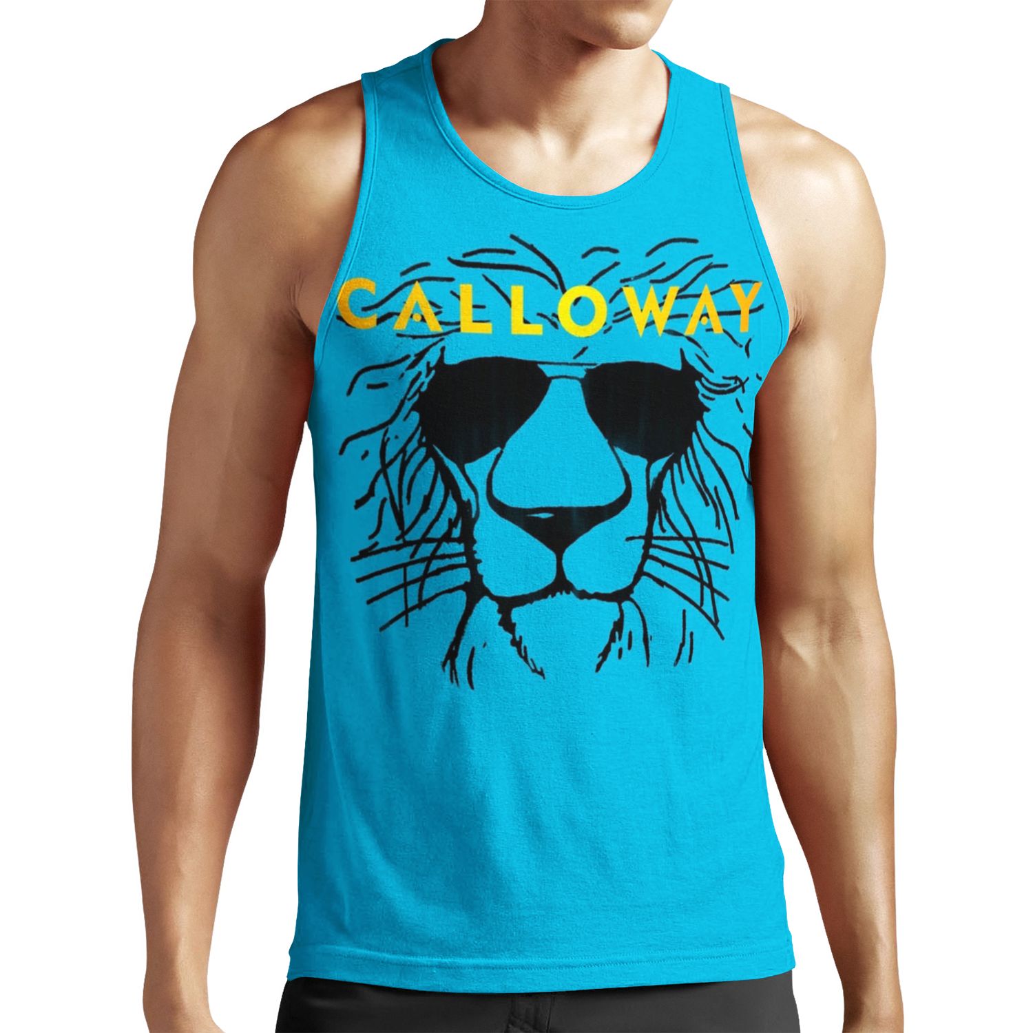 Clay Calloway Sketch All-over-print Unisex Tank Top