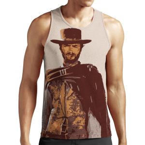 Clint Eastwood All-over-print Unisex Tank Top