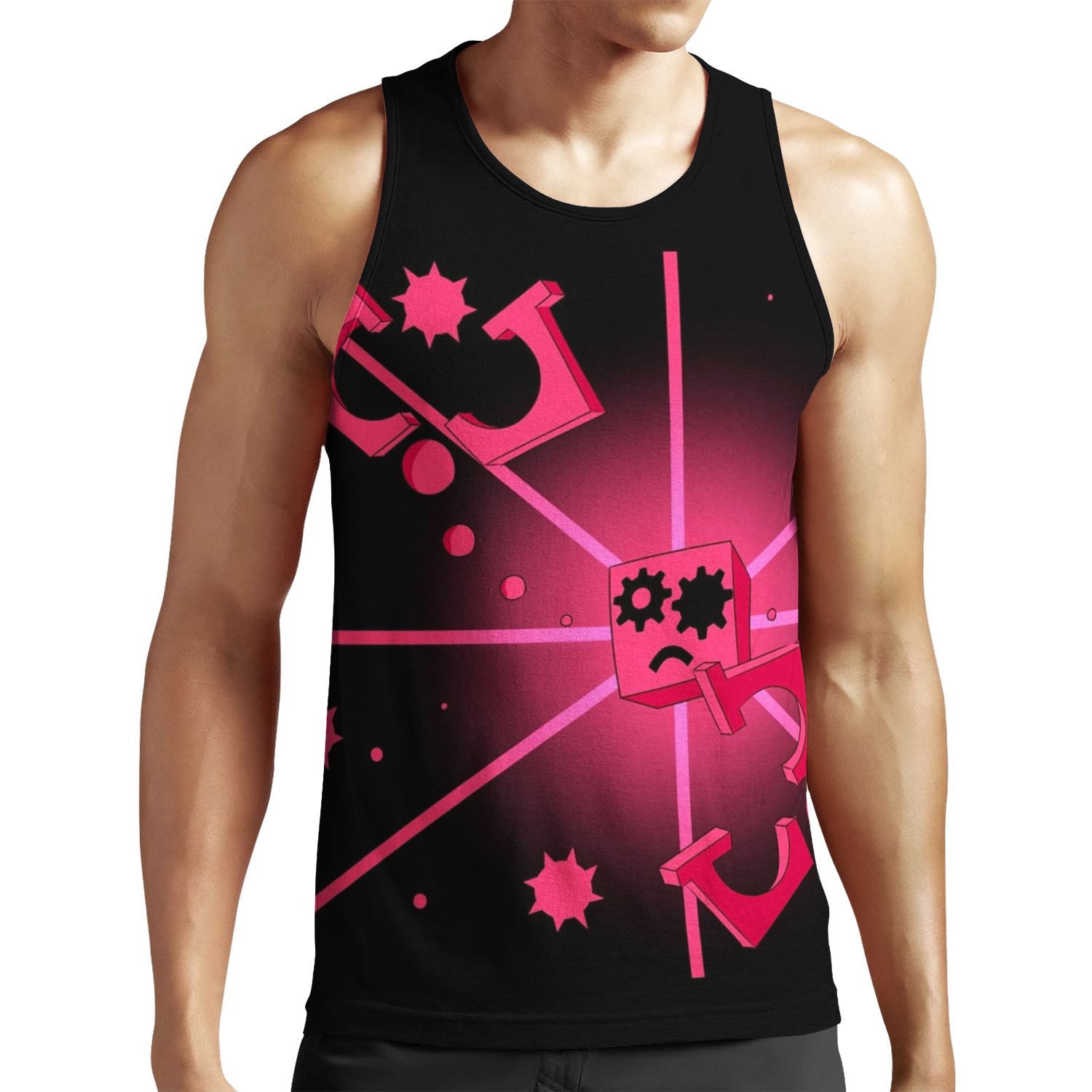 Close To Me All-over-print Unisex Tank Top