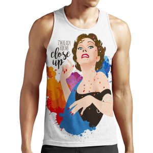 Close Up All-over-print Unisex Tank Top