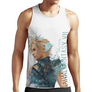 Cloud Strife Final Fantasy 7 All-over-print Unisex Tank Top