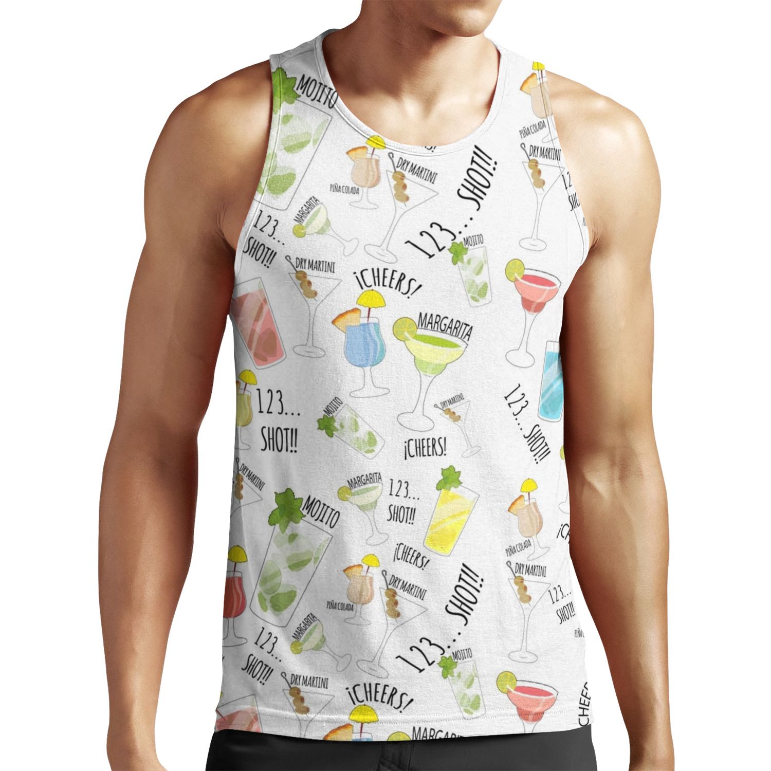 Coctels All-over-print Unisex Tank Top