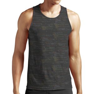 Code All-over-print Unisex Tank Top