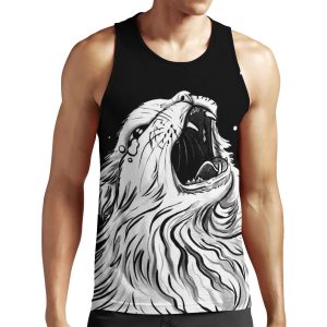 Colors Black Screaming Thurston Meme Cat All-over-print Unisex Tank Top
