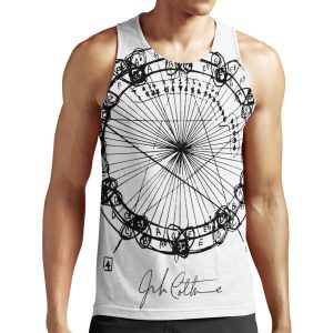 Coltrane Chord Changes Mandala Dark Design All-over-print Unisex Tank Top