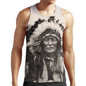 Comanche Chief All-over-print Unisex Tank Top