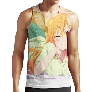 Comfy Dragon All-over-print Unisex Tank Top