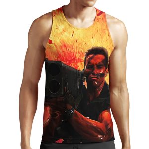 Commando Inspired Matrix Rocket Launcher All-over-print Unisex Tank Top